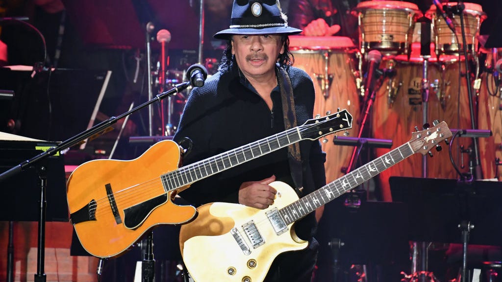 Santana will be 'good as new soon' after collapsing at Pine Knob due to heat exhaustion, dehydration