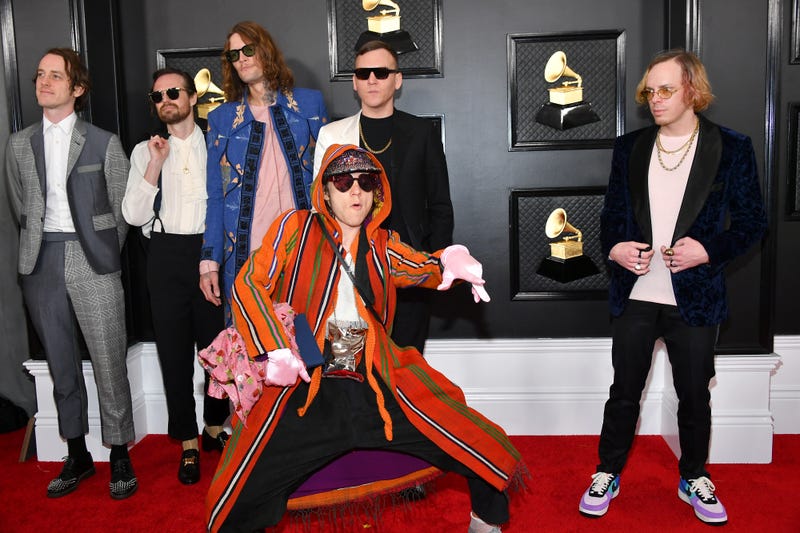  Cage The Elephant attend the 62nd Annual GRAMMY Awards