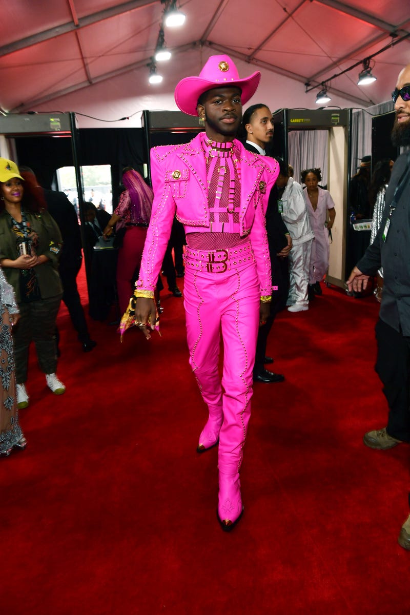 Lil Nas X attends the 62nd Annual GRAMMY Awards at STAPLES Center 