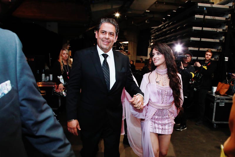 Alejandro Cabello and Camila Cabello attend the 62nd Annual GRAMMY Awards 