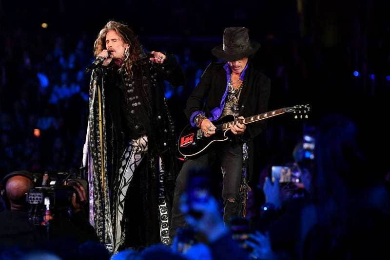 Steven Tyler and Joe Perry of Aerosmith