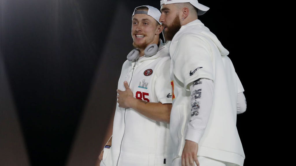 George Kittle believes Travis Kelce is 'criminally underpaid' compared to receivers