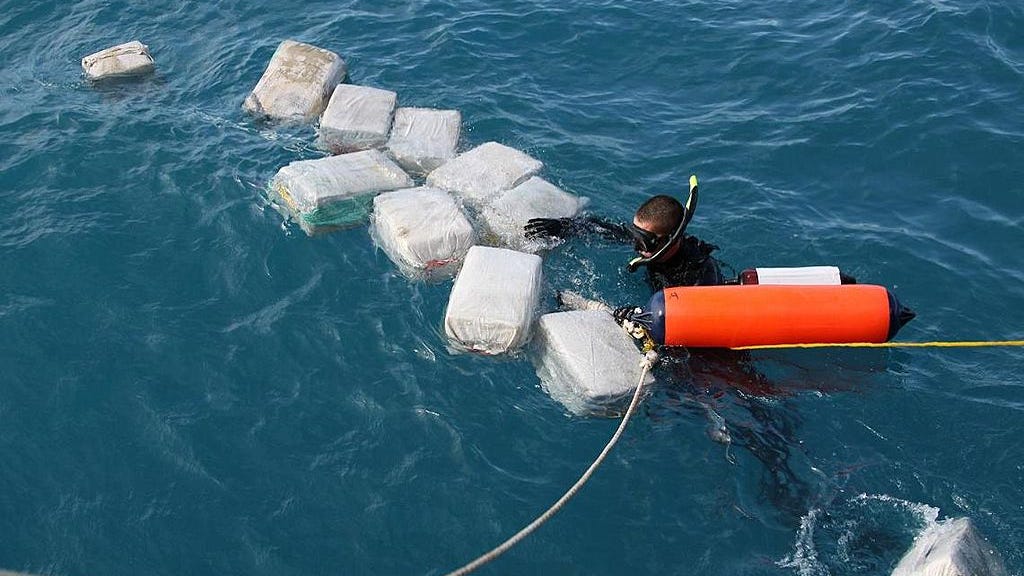 Coke floats: How tons of cocaine ends up in the ocean