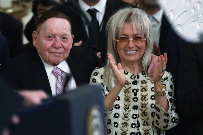 Miriam and Sheldon Adelson