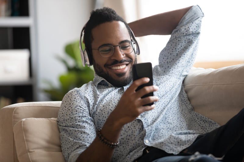 Listening to music