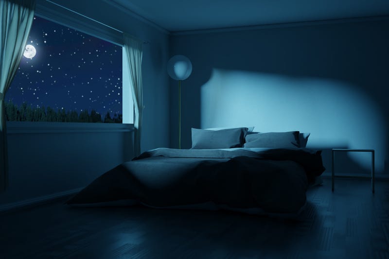 dark bedroom
