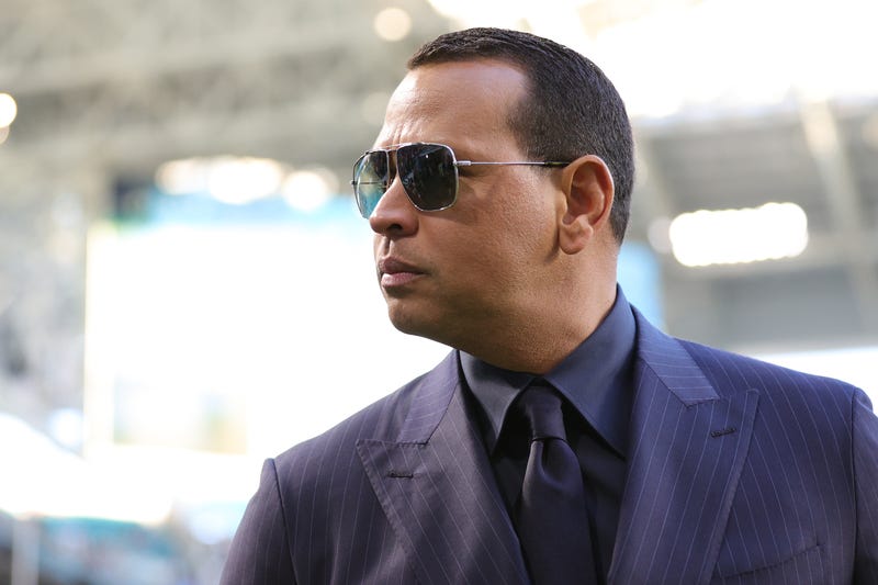 Former MLB star Alex Rodriguez. 