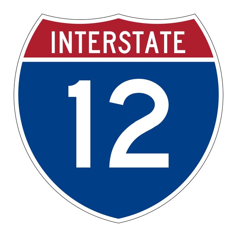 I-12 expansion joint breaks, damages vehicles