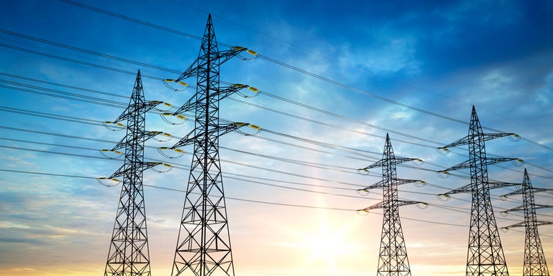 High voltage lines