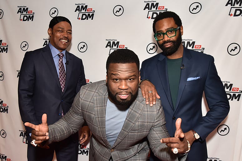 Isaac Wright Jr, Curtis "50 Cent" Jackson, and Nicholas Pinnock