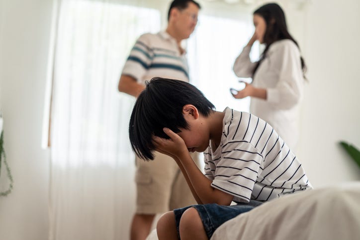 Parents arguing