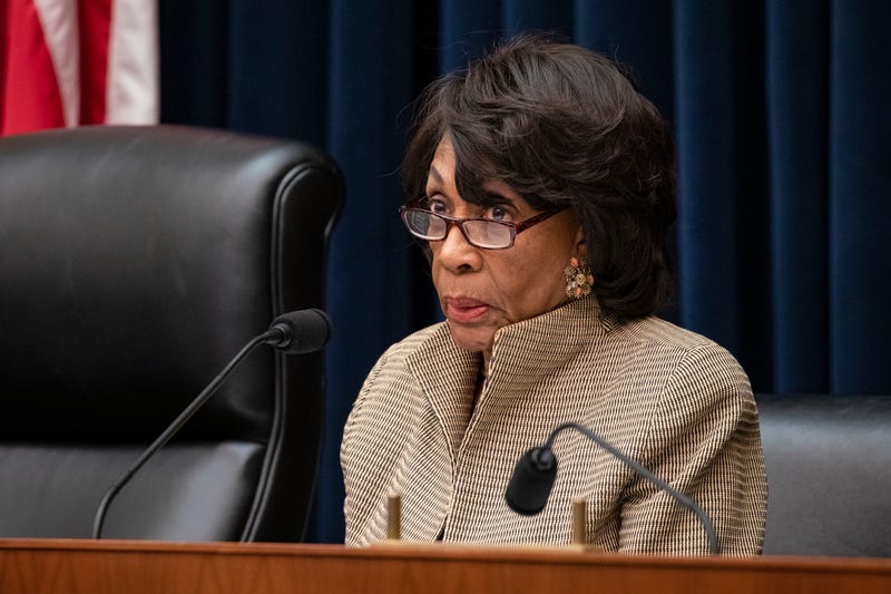 maxine waters in house chamber
