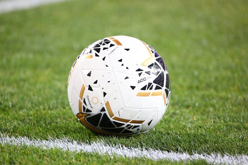 Nike game ball with Concacaf logo during Concacaf Champions League quarterfinal
