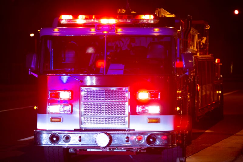 three-alarm fire