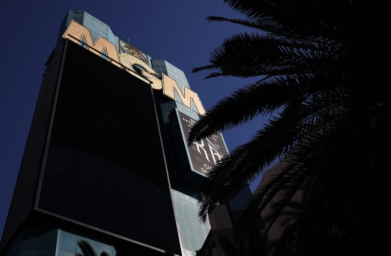 The MGM Grand Hotel and Casino is seen February 20, 2020 in Las Vegas, Nevada