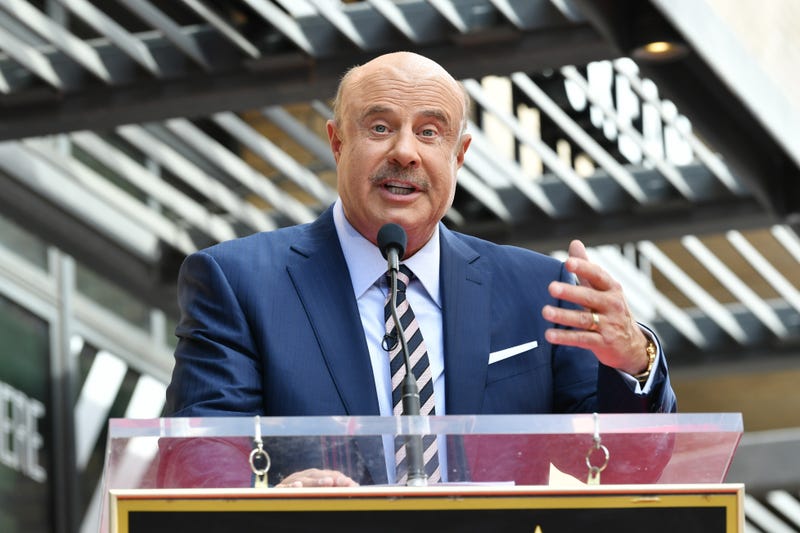 Dr. Phil McGraw speaks at the ceremony honoring Dr. him with a star on The Hollywood Walk Of Fame on February 21, 2020 in Hollywood, California.