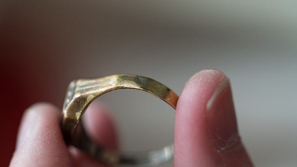 90-year-old widow finds late husband’s wedding ring 35 years after he lost it