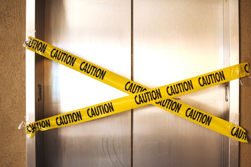 elevator closed