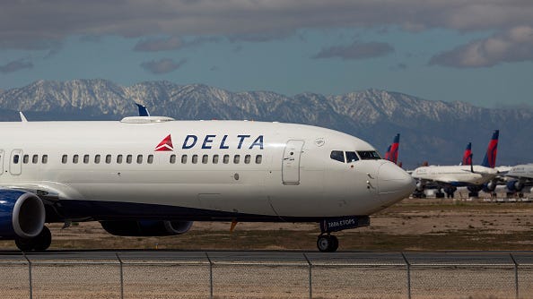 Delta has banned nearly 550 passengers for refusing to wear face masks