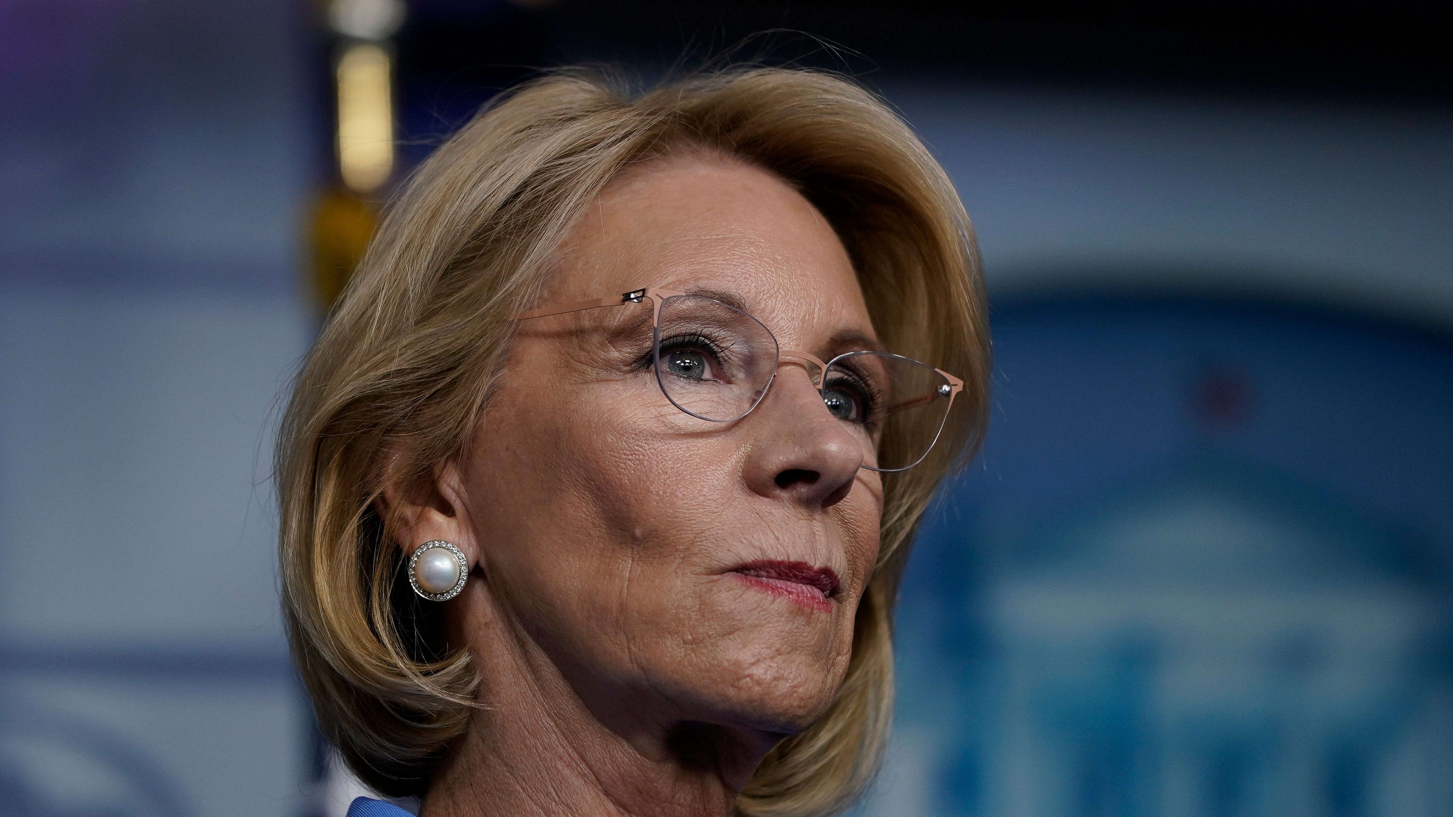 Betsy DeVos claims President Biden made her uncomfortable with physical contact during 2019 event