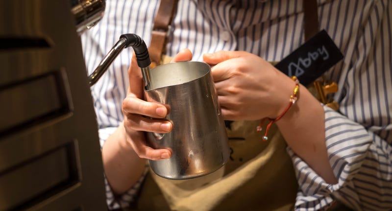 Barista Makes Coffee