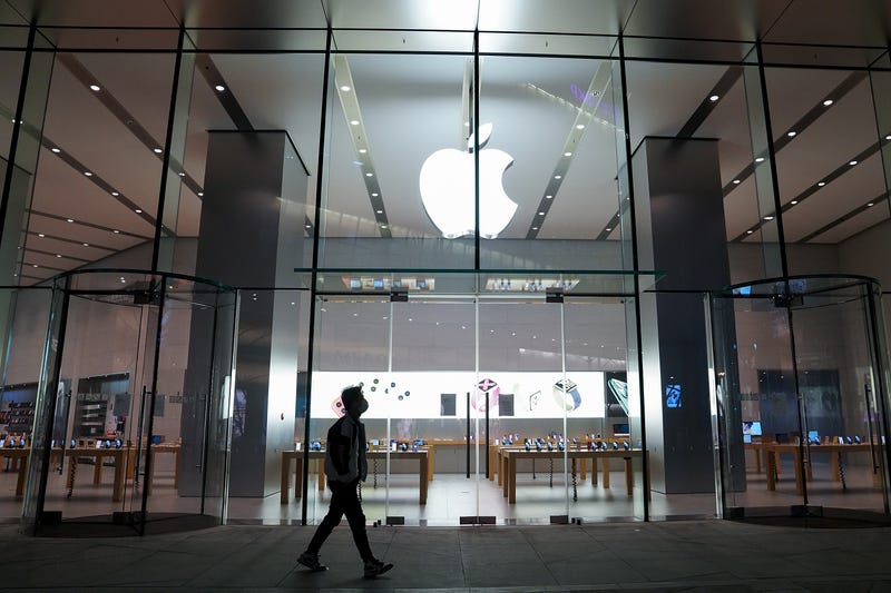 An Apple store in Beijing.