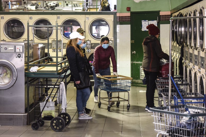 An NYC laundromat -- not an image of Enterprise Cleaner