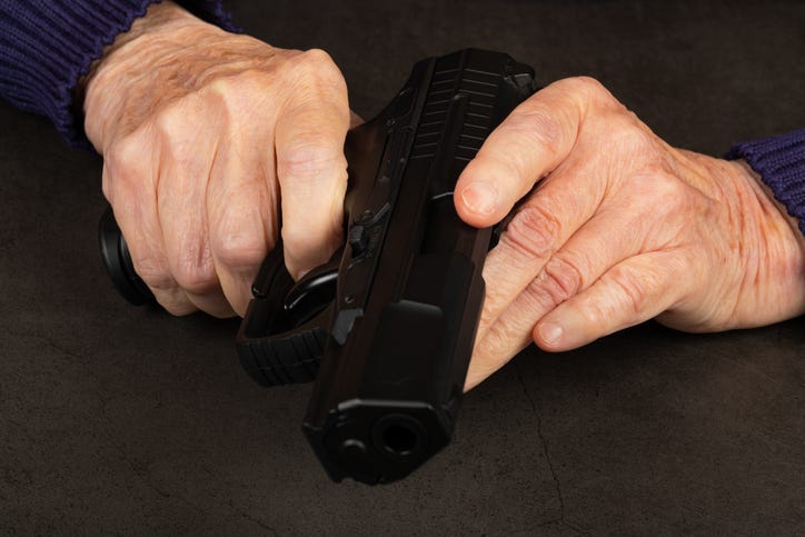 grandma with a gun