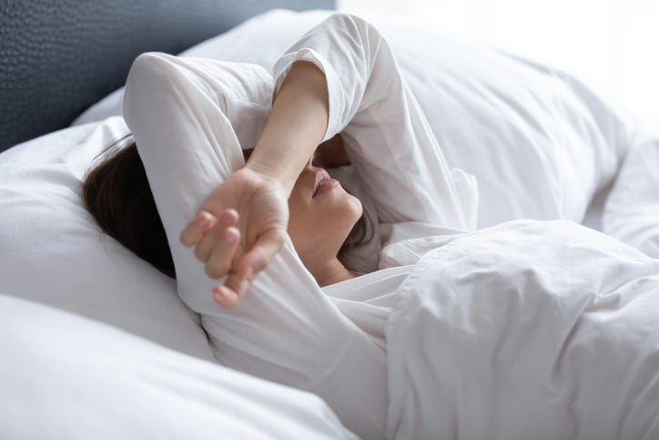 Woman Can't Sleep