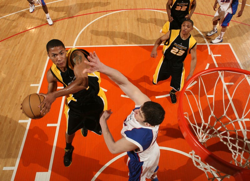 Derrick Rose at All-American Classic game