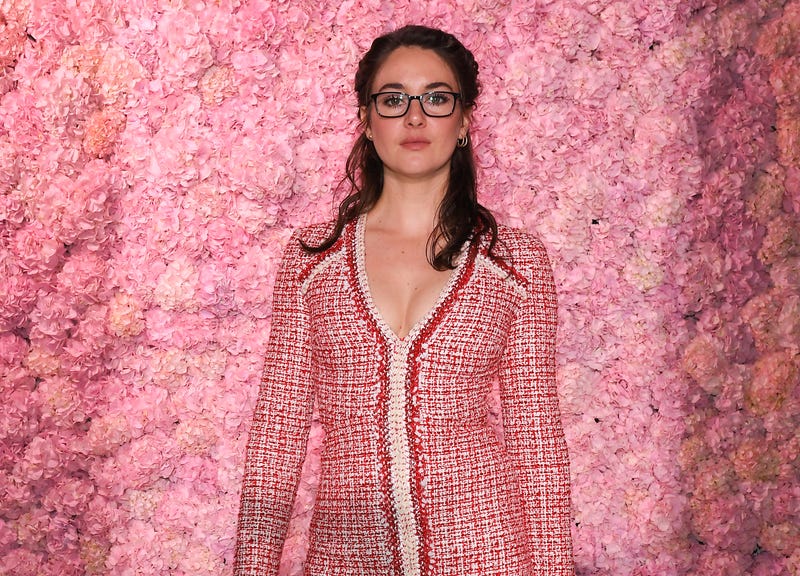 Shailene Woodley attends the Giambattista Valli show as part of the Paris Fashion Week Womenswear Fall/Winter 2020/2021 on March 02, 2020 in Paris, France
