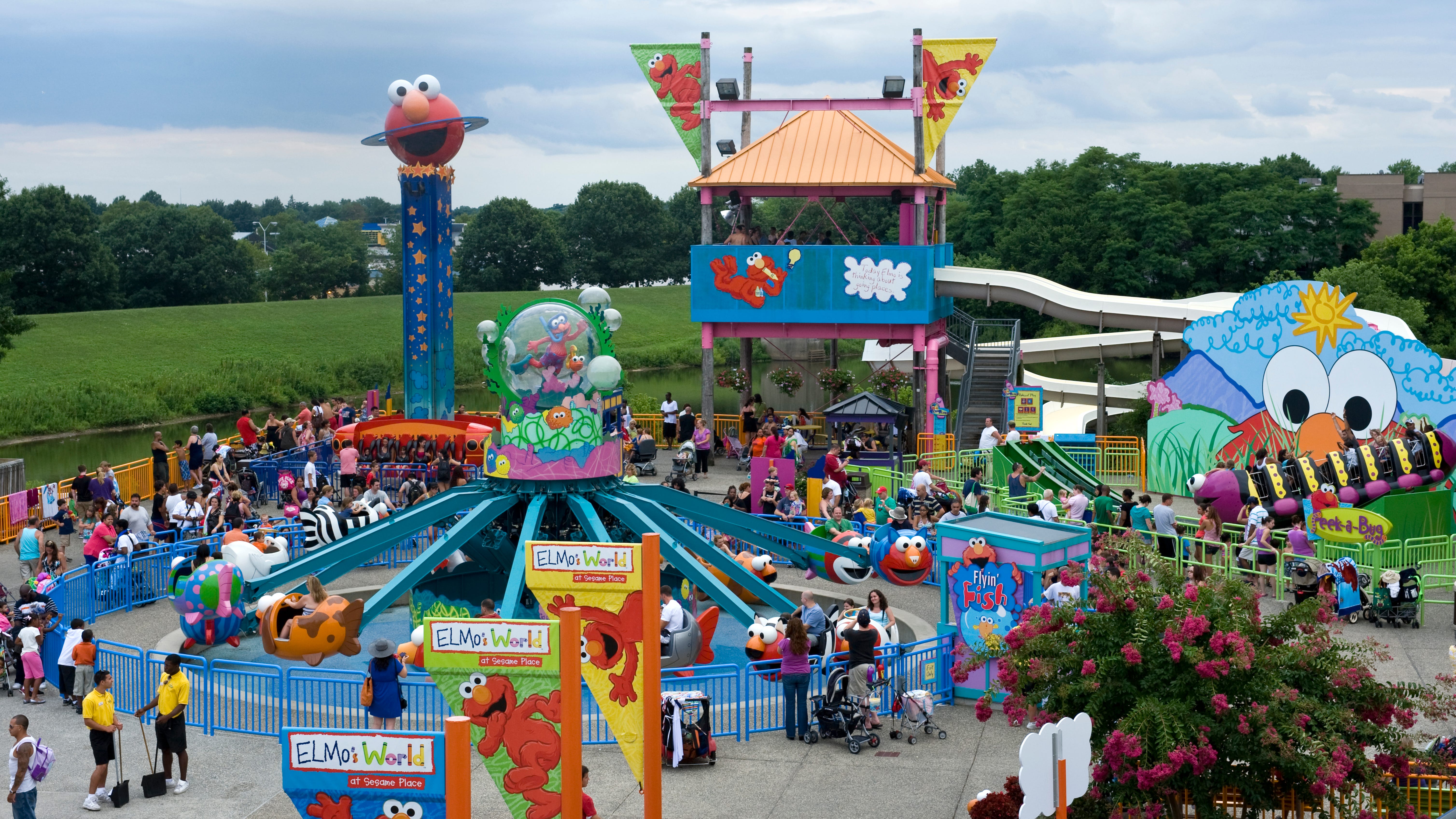 Prosecutors, defense clash over which grouch started Sesame Place mask dispute