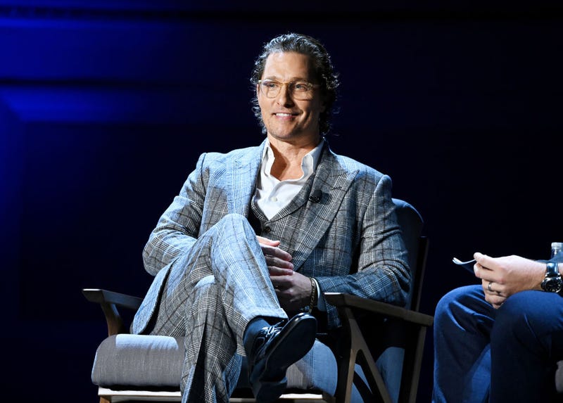 Matthew McConaughey speaks onstage during HISTORYTalks Leadership & Legacy presented by HISTORY at Carnegie Hall on February 29, 2020