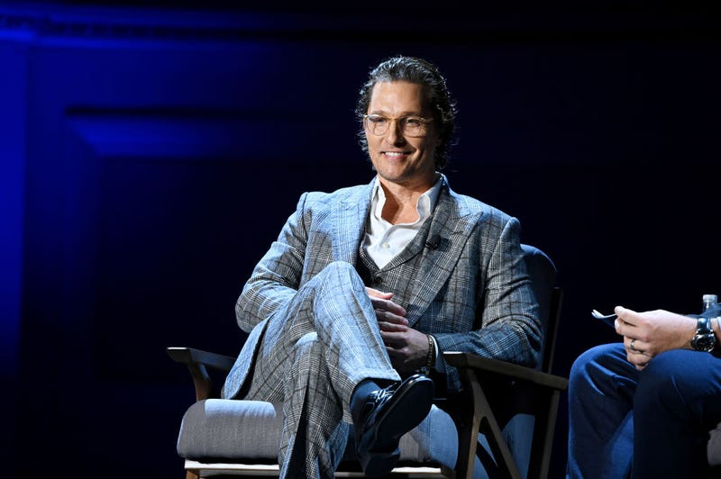 Matthew McConaughey speaks onstage during HISTORYTalks Leadership & Legacy presented by HISTORY at Carnegie Hall on February 29, 2020 in New York City.