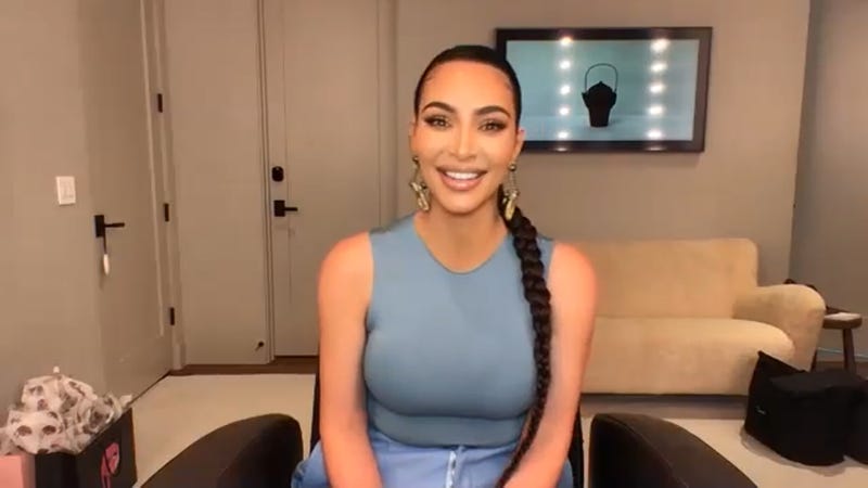 THE TONIGHT SHOW STARRING JIMMY FALLON --Episode 1230E -- Pictured in this screengrab: Kim Kardashian West on March 30, 2020