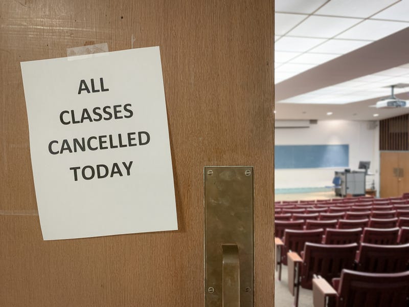 Classes Cancelled