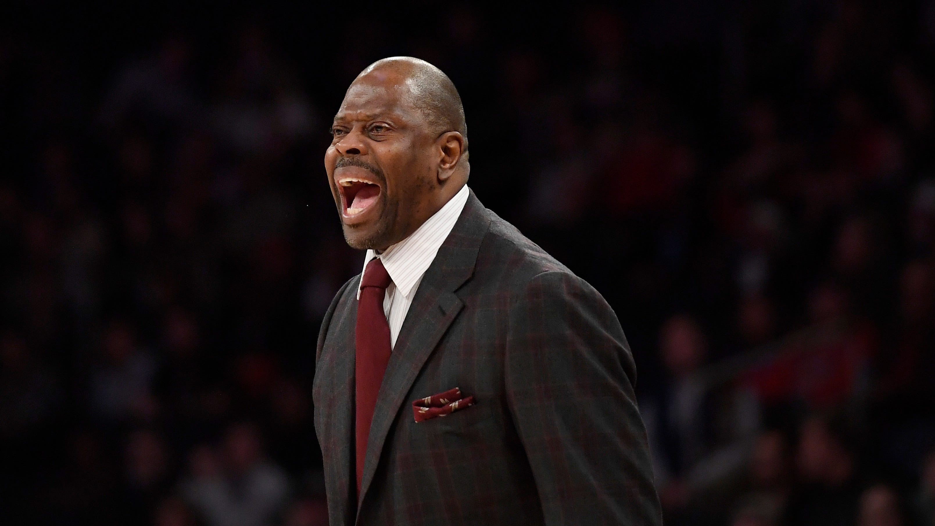 Patrick Ewing calls MSG "my house" after Georgetown upsets 'Nova in Big East Tourney