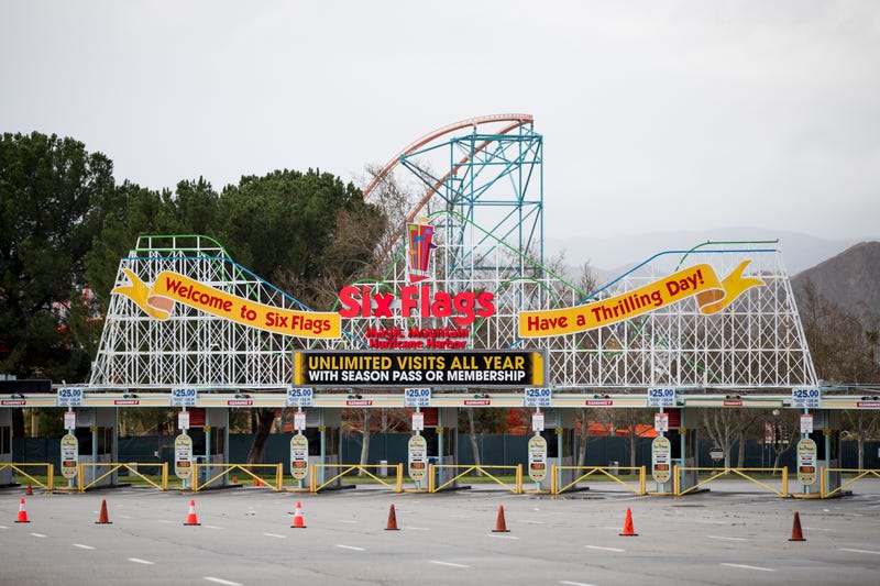 Six Flags Magic Mountain in Valencia, CA. 