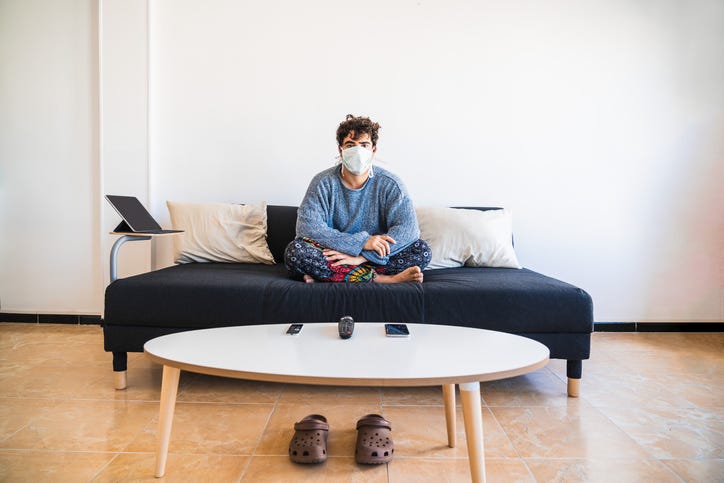 Watching TV During The Pandemic