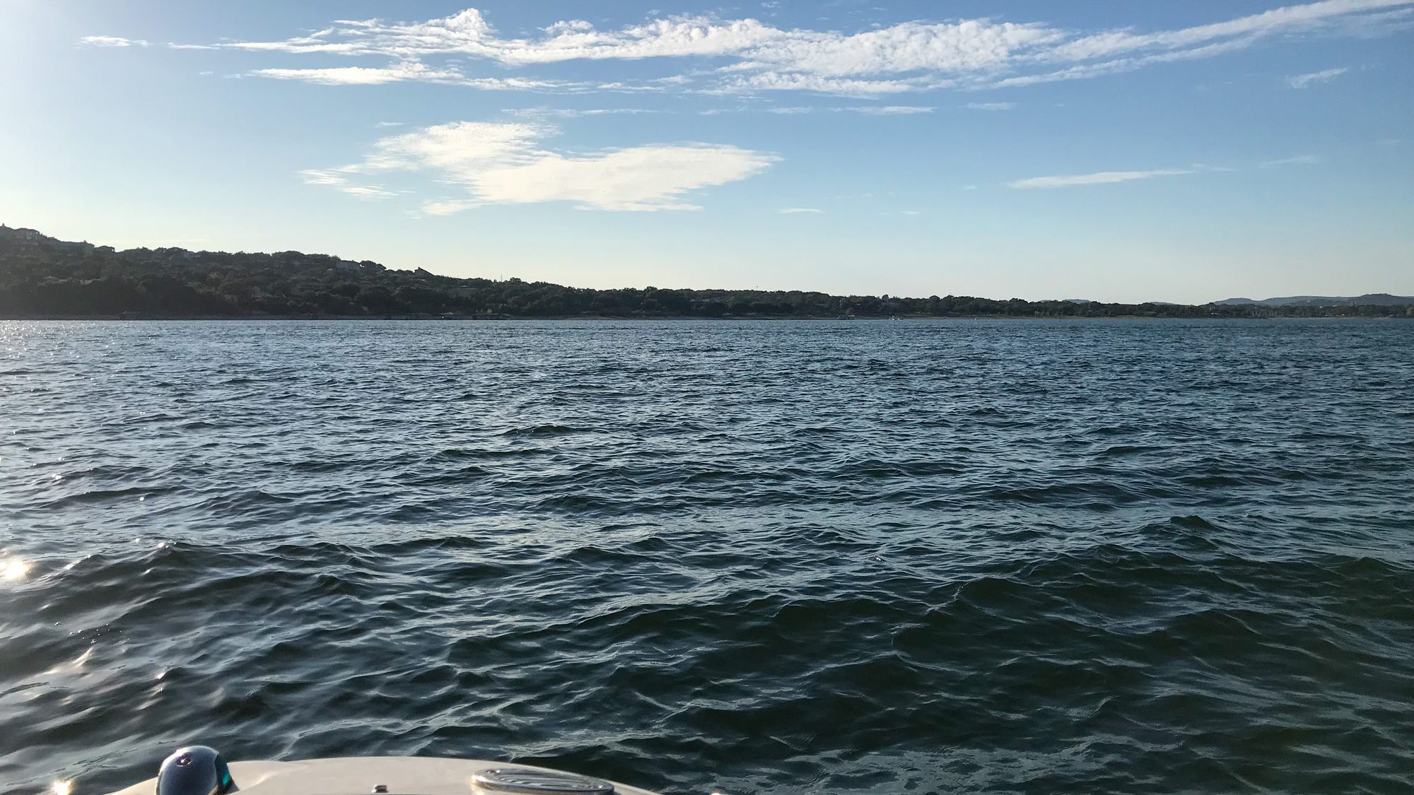 Video: wanted man tries to escape by diving into Lake Worth; fisherman helps save him