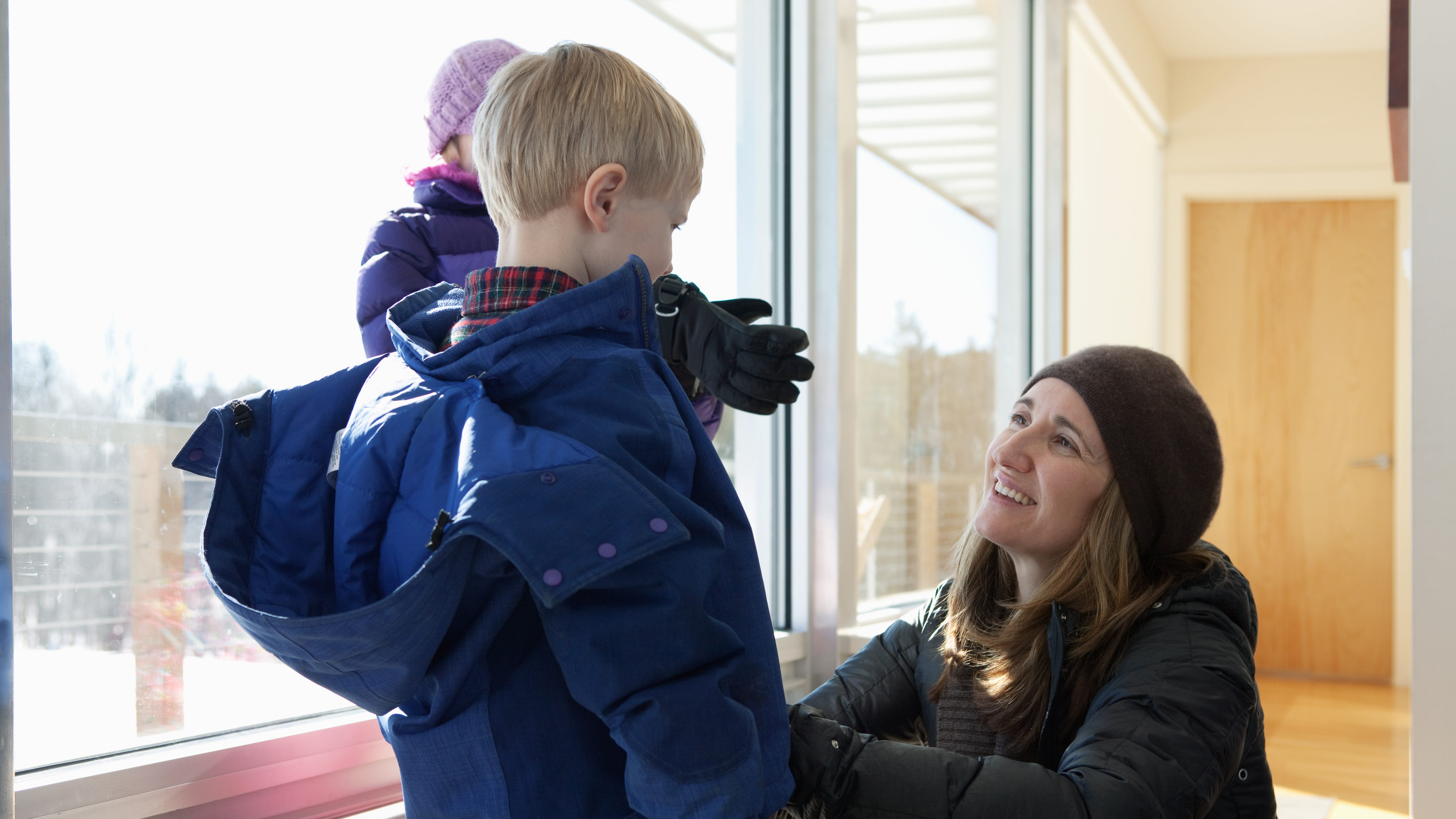 Advice for parents struggling to get kids with sensory issues to bundle up