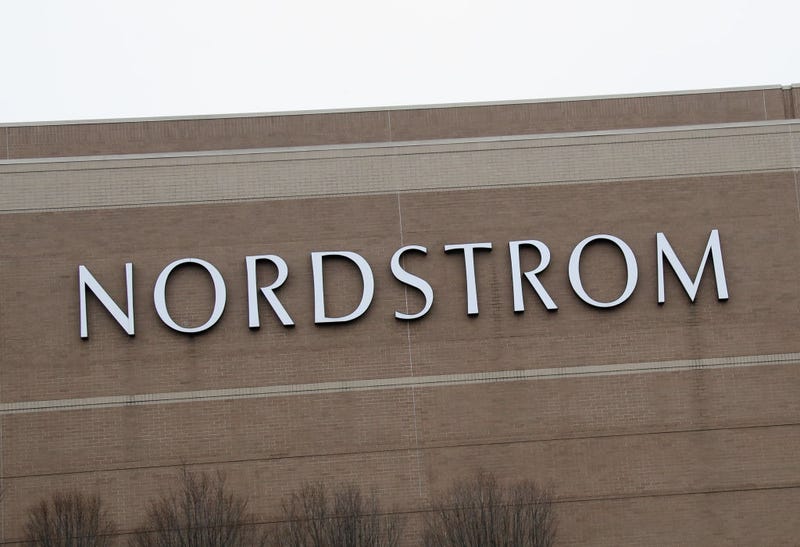 A general view of the Nordstrom sign as photographed on March 20, 2020 in Garden City, New York.