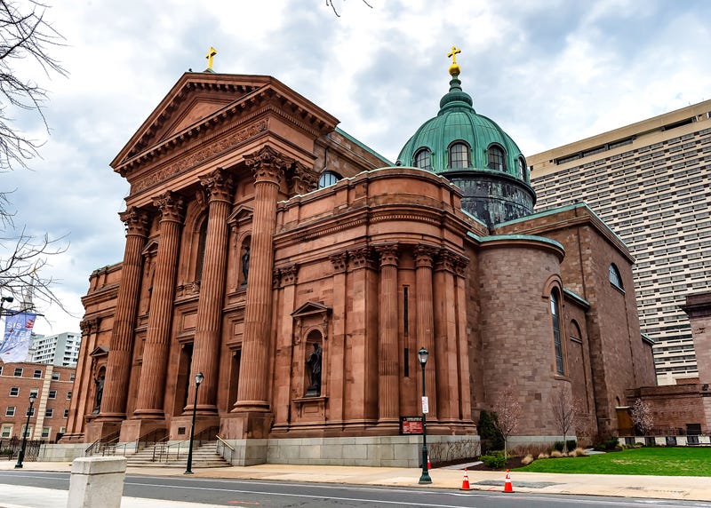 The Cathedral Basilica of Saints Peter and Paul, head church of the Roman Catholic Archdiocese of Philadelphia.