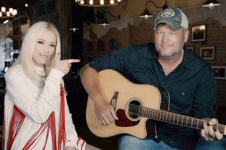 Blake Shelton and Gwen Stefani