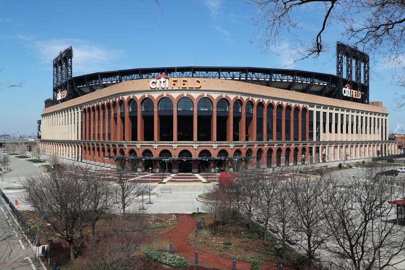 Citi Field is empty on the scheduled date for Opening Day March 26, 2020 in Flushing, New York.
