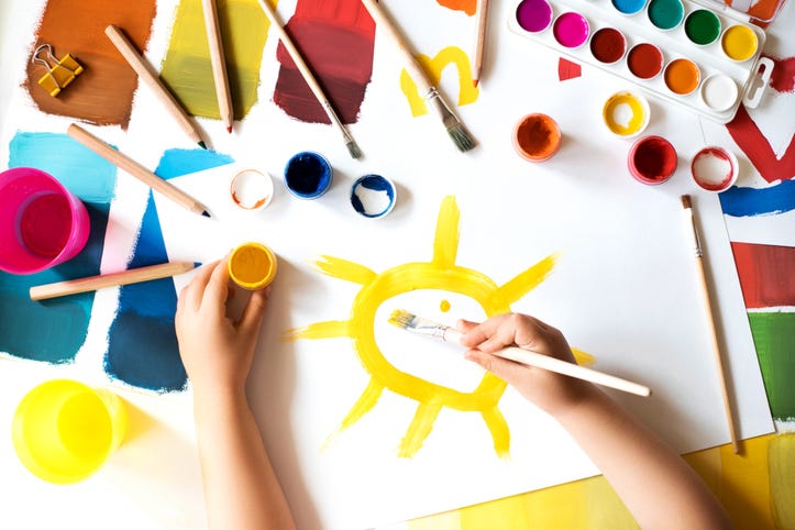 Child Painting