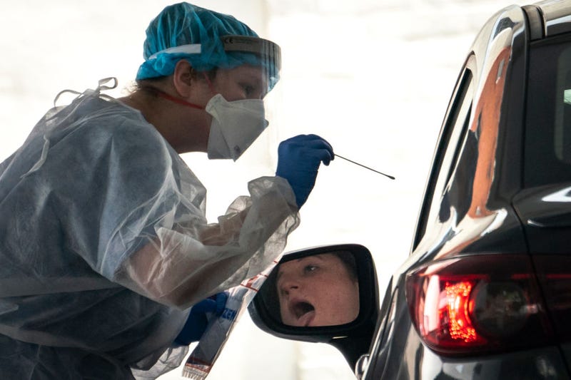 A COVID-19 test site is reopening in San Francisco.