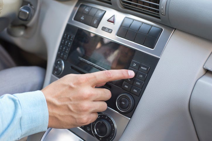 Listening To The Car Radio
