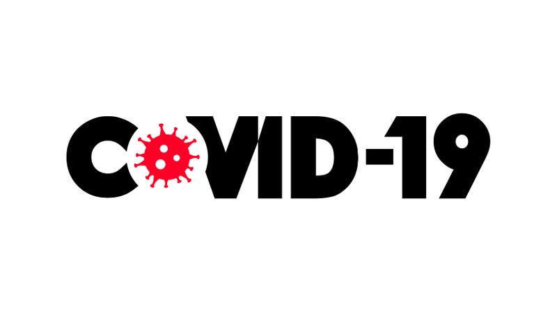 Coronavirus disease COVID-19 infection medical with typography and copy space