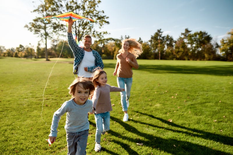 Family out on weekend